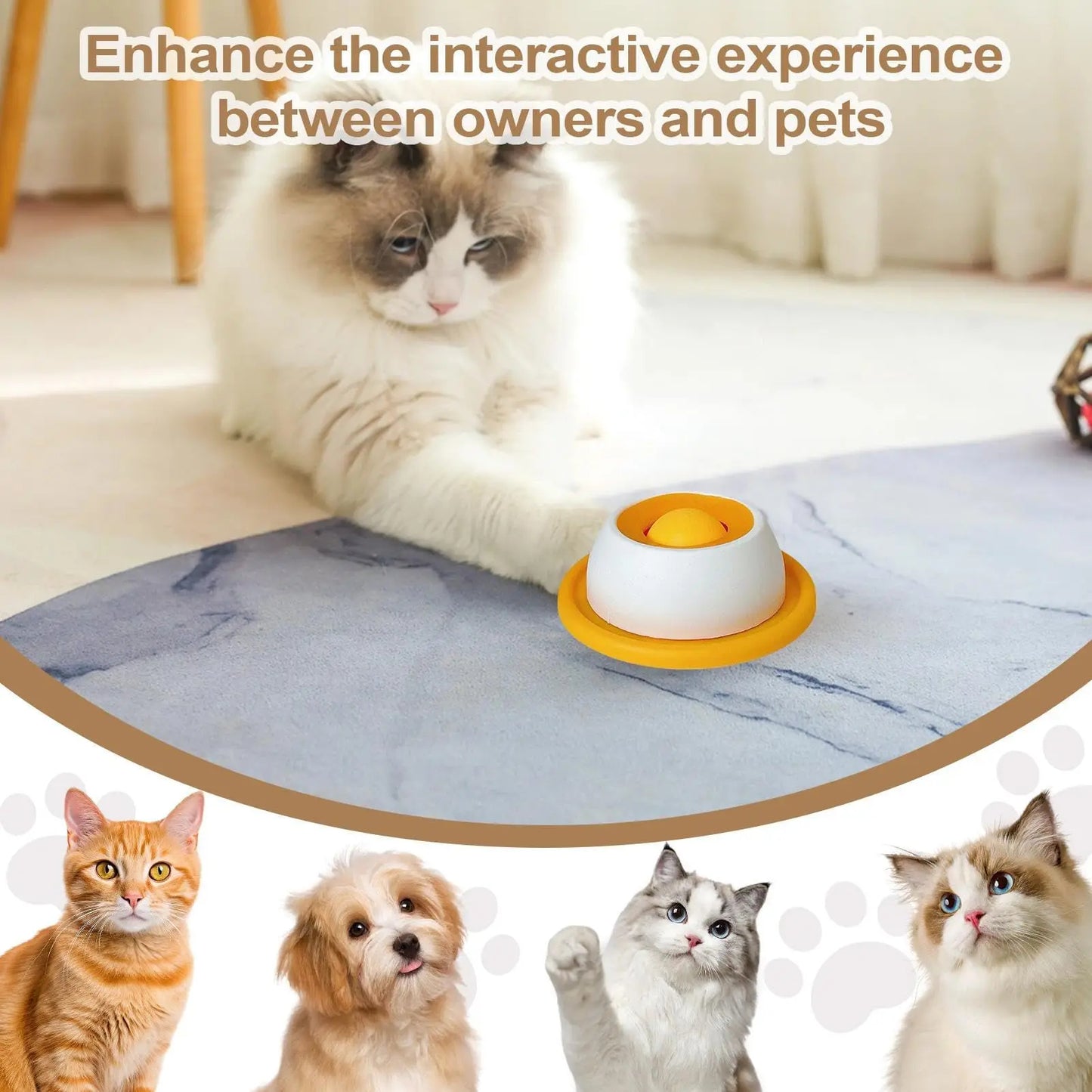 Pet Lick Mat Feeder for Dogs Cats Interactive Snack Bowl