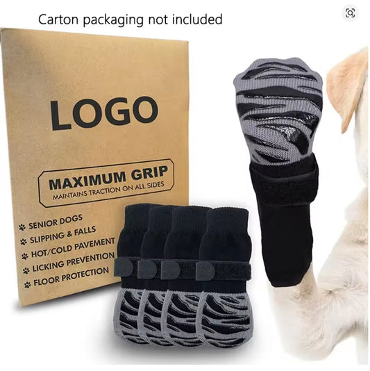 Non-Slip Dog Socks – Anti-Slip Paw Protectors
