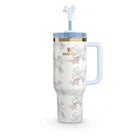 Stanley x LoveShackFancy 40oz Holiday Rosa Beaux Blue Tumbler