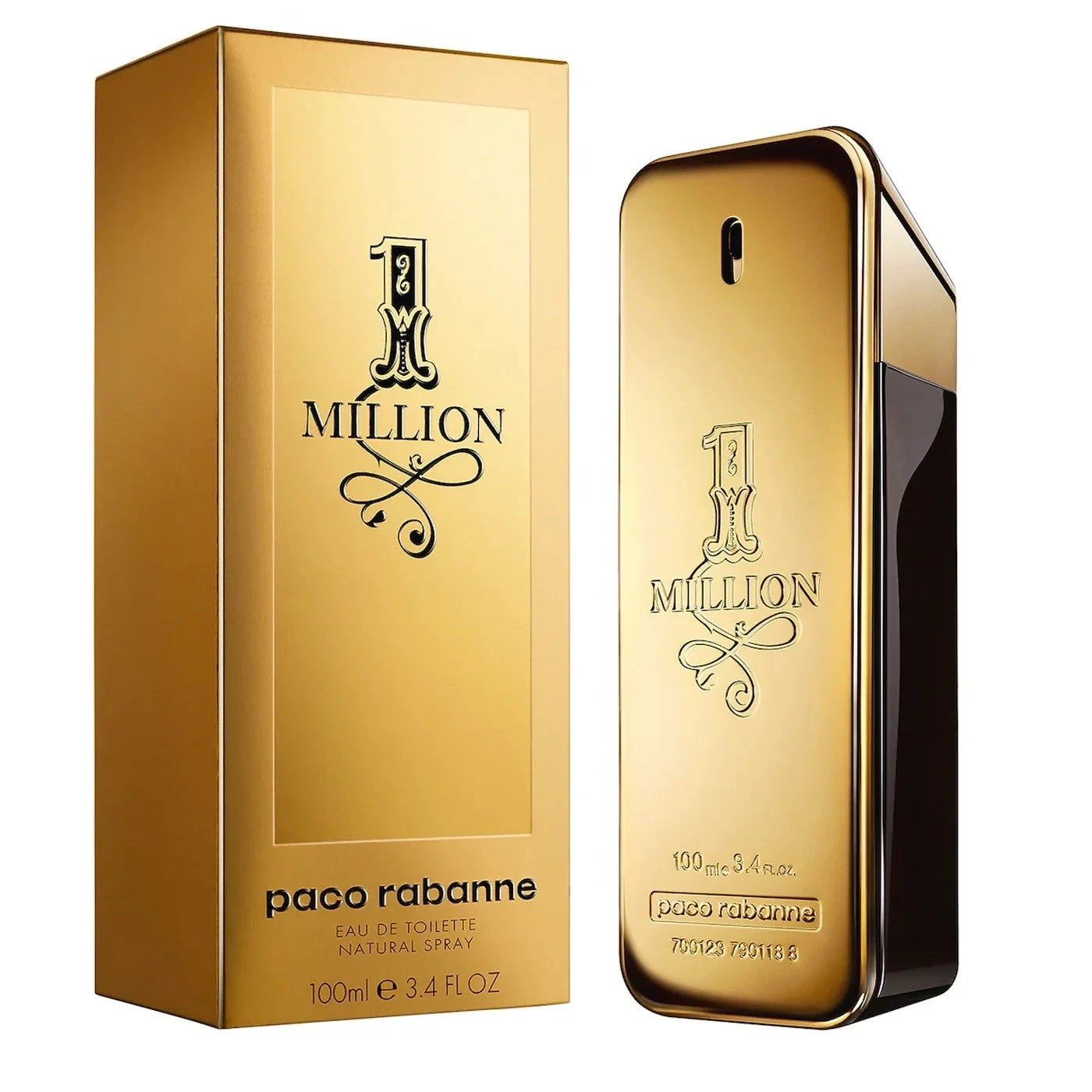 Paco Rabanne 1 Million Eau de Toilette Men 100ml / 3.4 oz